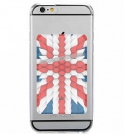 Porte Carte adhésif pour smartphone 3D Poly Union Jack London flag