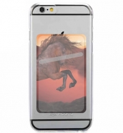 Porte Carte adhésif pour smartphone A Horse In The Sunset