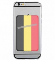 Porte Carte adhésif pour smartphone Drapeau Belgique