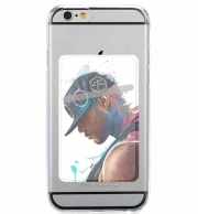Porte Carte adhésif pour smartphone Booba Fan Art Rap