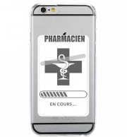Porte Carte adhésif pour smartphone Cadeau etudiant Pharmacien en cours