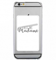 Porte Carte adhésif pour smartphone Call me madame