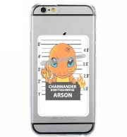 Porte Carte adhésif pour smartphone Charmander Jail