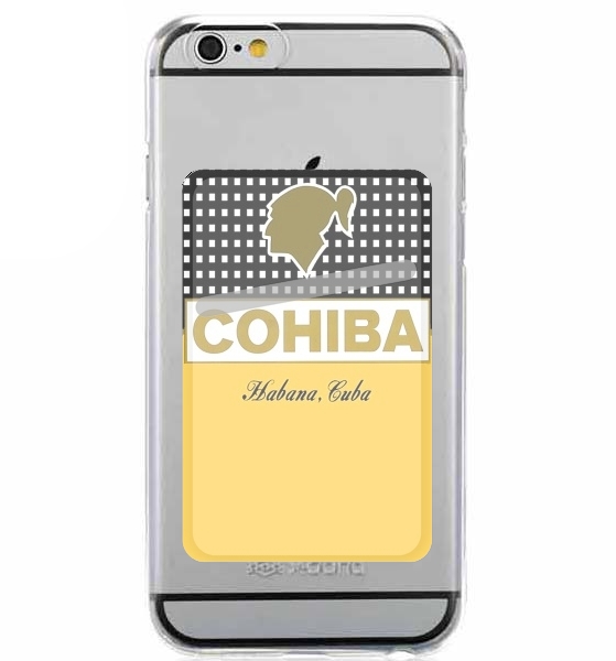 Porte Carte adhésif pour smartphone Cohiba Cigare by cuba