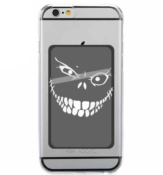 Porte Carte adhésif pour smartphone Crazy Monster Grin