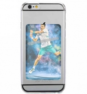 Porte Carte adhésif pour smartphone Djokovic Painting art