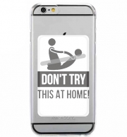 Porte Carte adhésif pour smartphone dont try it at home Kinésithérapeute - Osthéopathe