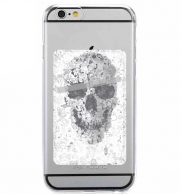 Porte Carte adhésif pour smartphone Doodle Skull