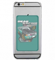 Porte Carte adhésif pour smartphone Drag Racing Car