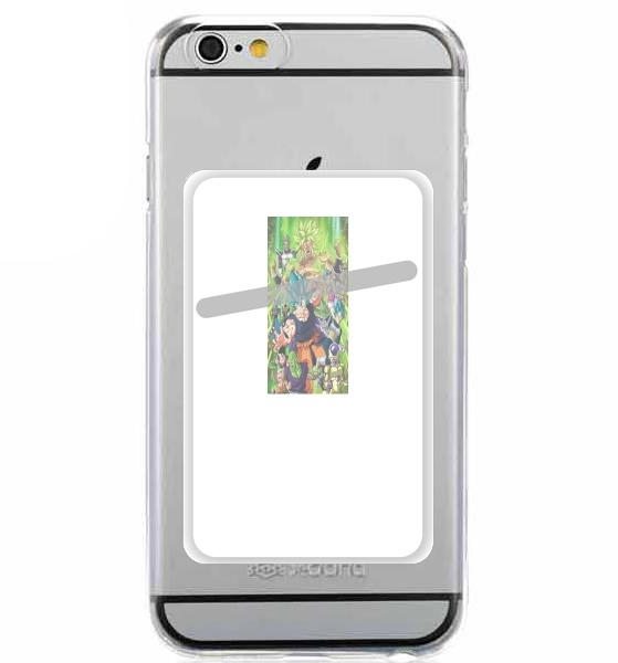 Porte Carte adhésif pour smartphone Dragon Ball Super