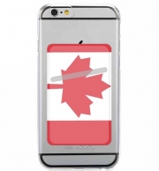 Porte Carte adhésif pour smartphone Drapeau Canada