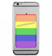 Porte Carte adhésif pour smartphone Drapeau Arc En Ciel Gay - Rainbow flag
