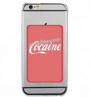 Porte Carte adhésif pour smartphone Enjoy Cocaine