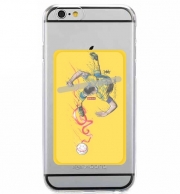 Porte Carte adhésif pour smartphone FantaSweden Zlatan Swirl