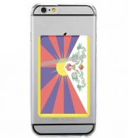Porte Carte adhésif pour smartphone Flag Of Tibet