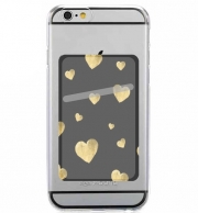 Porte Carte adhésif pour smartphone Floating Hearts