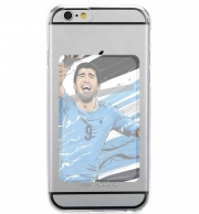 Porte Carte adhésif pour smartphone Football Stars: Luis Suarez - Uruguay