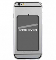 Porte Carte adhésif pour smartphone Game Over