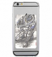 Porte Carte adhésif pour smartphone Garrus Vakarian Mass Effect Art