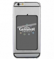 Porte Carte adhésif pour smartphone Genshin impact elements