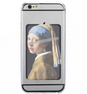 Porte Carte adhésif pour smartphone Girl with a Pearl Earring