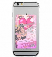 Porte Carte adhésif pour smartphone Glamour So Gaga Pink