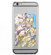 Porte Carte adhésif pour smartphone Goku Family