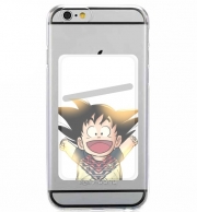 Porte Carte adhésif pour smartphone Goku Kid happy america