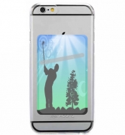 Porte Carte adhésif pour smartphone Golf Bleu et Noir