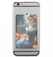 Porte Carte adhésif pour smartphone Halloween Princess V6