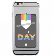 Porte Carte adhésif pour smartphone Happy pride day