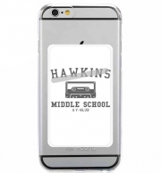 Porte Carte adhésif pour smartphone Hawkins Middle School AV Club K7