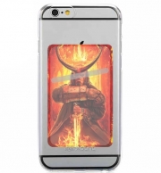 Porte Carte adhésif pour smartphone Hellboy in Fire