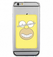 Porte Carte adhésif pour smartphone Homer Face