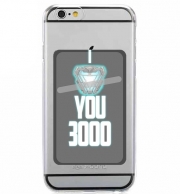 Porte Carte adhésif pour smartphone I Love You 3000 Iron Man Tribute