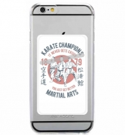 Porte Carte adhésif pour smartphone Karate Champions Martial Arts