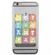 Porte Carte adhésif pour smartphone Karate techniques