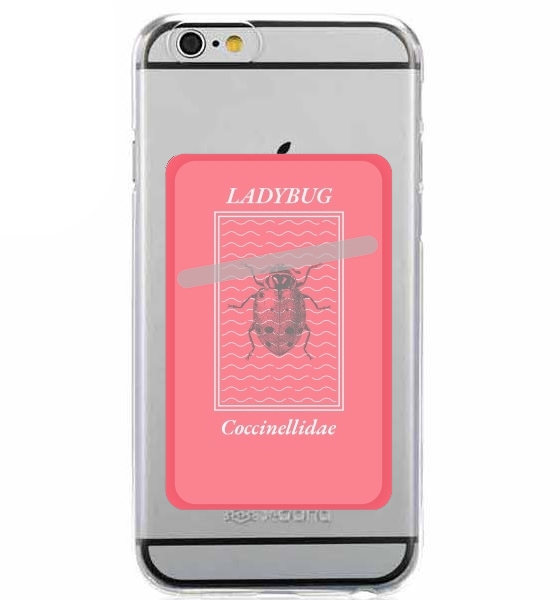 Porte Carte adhésif pour smartphone Ladybug Coccinellidae