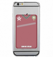 Porte Carte adhésif pour smartphone Maillot du Maroc Football Home