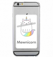 Porte Carte adhésif pour smartphone Mewnicorn Licorne x Chat