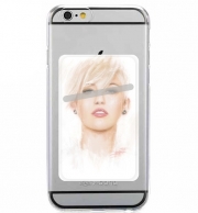 Porte Carte adhésif pour smartphone Miley Cyrus