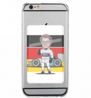 Porte Carte adhésif pour smartphone MiniRacers: Nico Rosberg - Mercedes Formula One Team