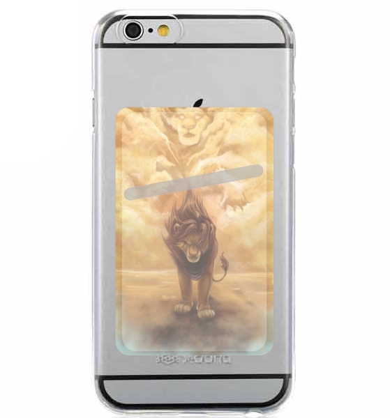 Porte Carte adhésif pour smartphone Mufasa Ghost Lion King