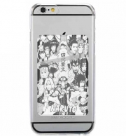 Porte Carte adhésif pour smartphone Naruto Black And White Art
