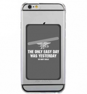 Porte Carte adhésif pour smartphone Navy Seal No easy day