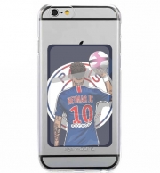 Porte Carte adhésif pour smartphone Neymar look ahead