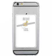 Porte Carte adhésif pour smartphone Nike Parody Just Do it Later X Pikachu