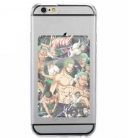 Porte Carte adhésif pour smartphone One Piece Zoro