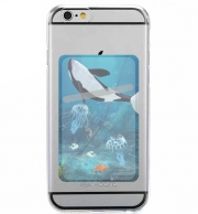 Porte Carte adhésif pour smartphone Baleine Orca