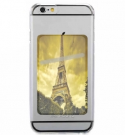 Porte Carte adhésif pour smartphone Paris avec Tour Eiffel